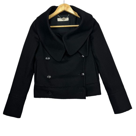 Stella McCartney Jackets & Blazers - Stella McCartney Wool Cashmere Jacket Double Breasted Shawl Size Medium Short